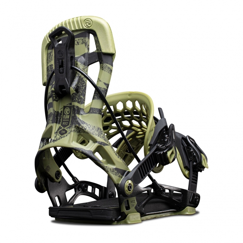 Wiązania Snowboardowe Flow 2022 - Nx2-Tm Camoss XL