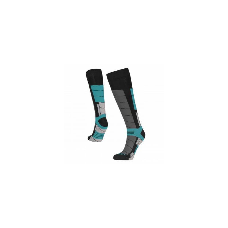Socken Gravity NICO BLACK/TEAL (36-39,5)