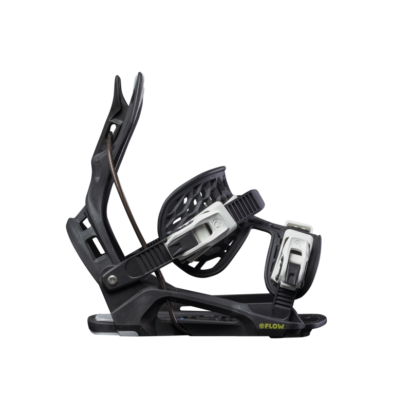 Wiązania snowboardowe dziecięce Flow 2023 Micron Youth Black S