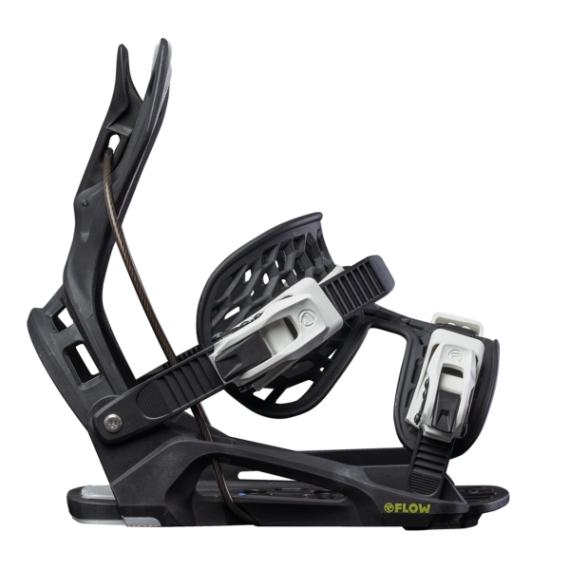 Wiązania snowboardowe dziecięce Flow 2023 Micron Youth Black S Wiązania snowboardowe dziecięce Flow 2023 Micron Youth Black S