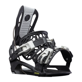 Wiązania snowboardowe dziecięce Flow 2023 Micron Youth Black S