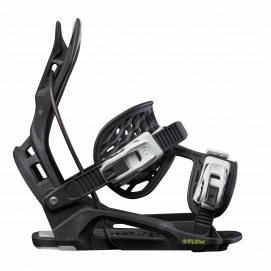 Wiązania snowboardowe dziecięce Flow 2023 Micron Youth Black S