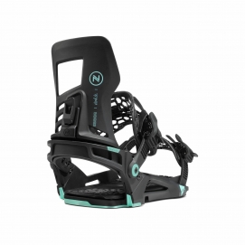 Wiązania snowboardowe damskie Nidecker 2021 Kaon-W Black L