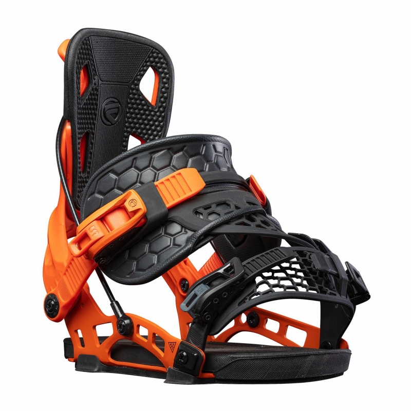 Wiązania Snowboardowe Flow Nx2 Hybrid Orange L