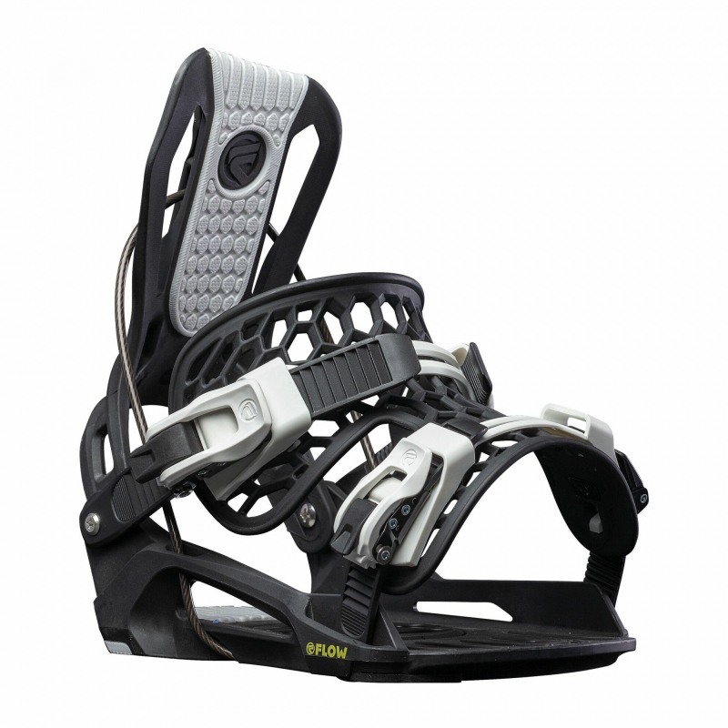 Wiązania snowboardowe dziecięce Flow 2023 Micron Youth Black S