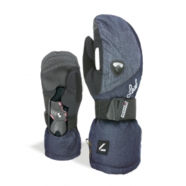 Rekawice damskie LEVEL Butterfly_Mitt /Blue_Grey - 7 (S)