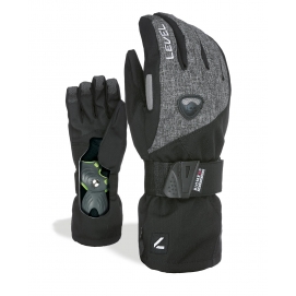 Rekawice męskie LEVEL Fly /Ninja_Black - 9,5 (XL)