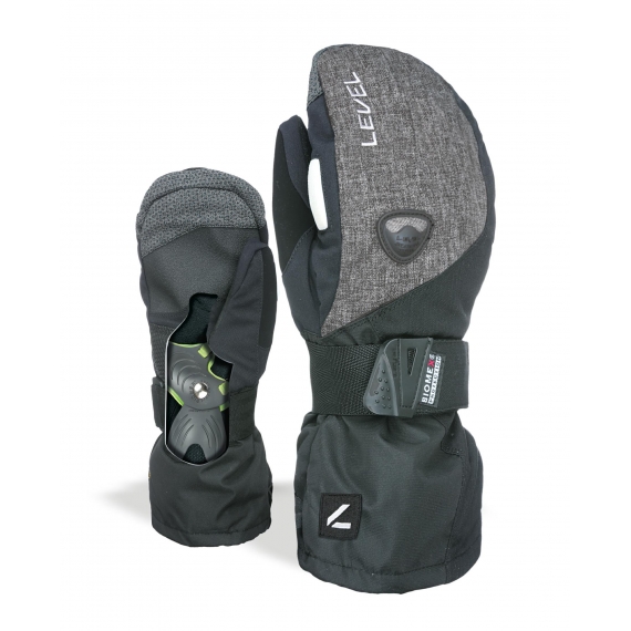 Rekawice męskie LEVEL Fly_Mitt /Ninja_Black - 8,5 (ML)