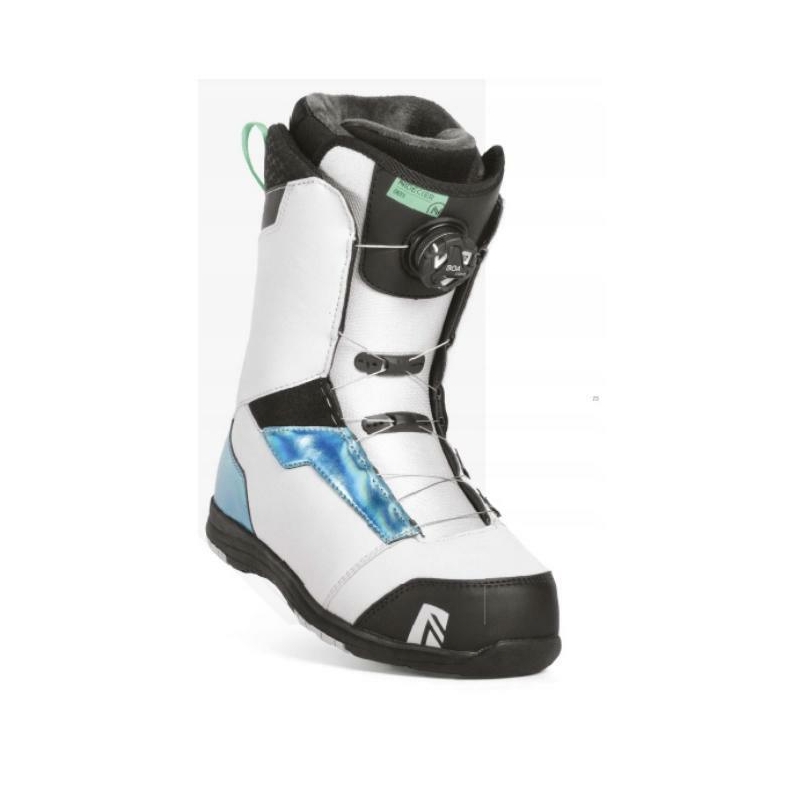 Buty snowboardowe damskie Nidecker 2019 Onyx Boa Coil Grey/Aqua - 7