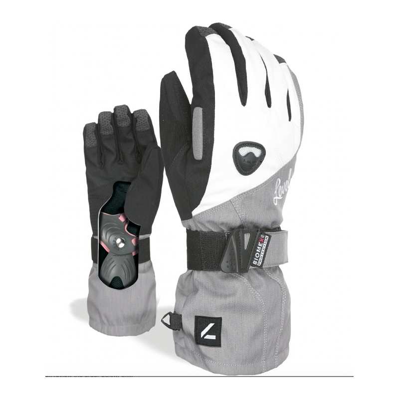 Rekawice damskie LEVEL Butterfly /Silver - 8,5 (ML)