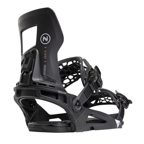 Wiązania snowboardowe damskie Nidecker 2023 Kaon-W Black Lg Wiązania snowboardowe damskie Nidecker 2023 Kaon-W Black Lg
