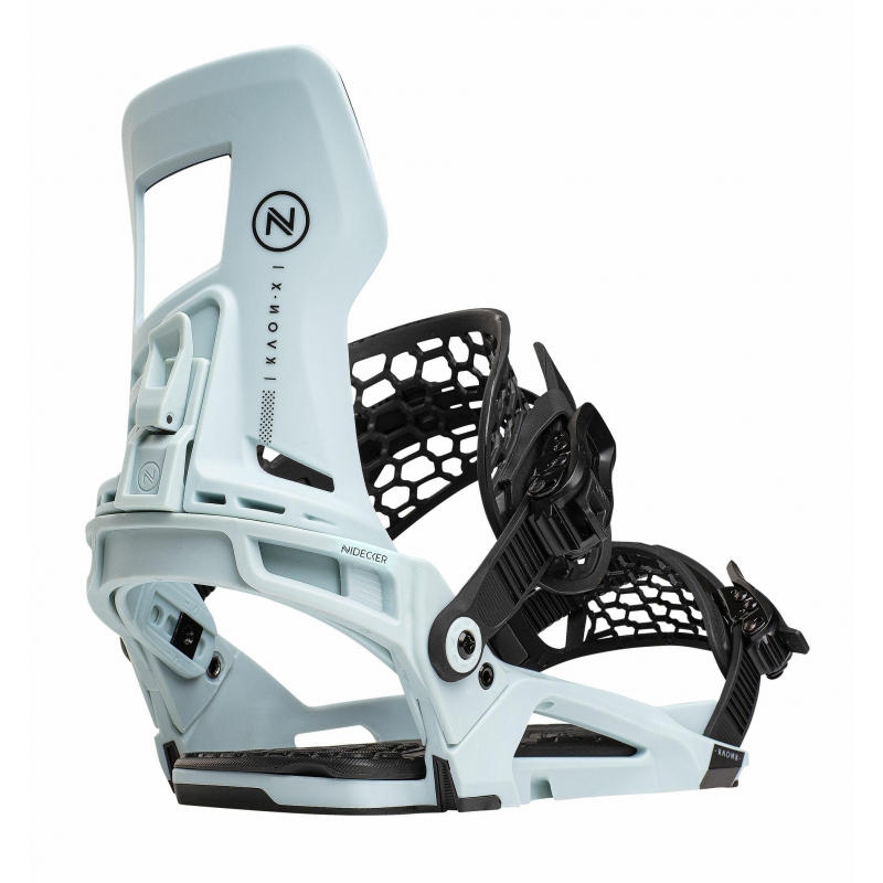 Wiązania snowboardowe unisex Nidecker 2023 Kaon-X Black Ice M