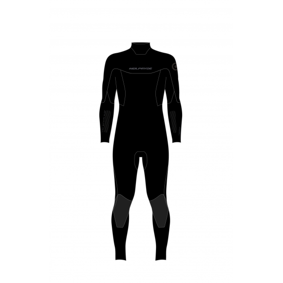 Neopren wetsuit DL GBS 2022 Wizard Fullsuit 5/4 BZ C1 blk-54