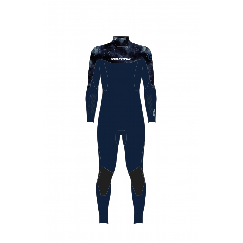 Pianka neoprenowa męska NeilPryde 2022 Wizard Fullsuit 5/4 BZ C2 blue