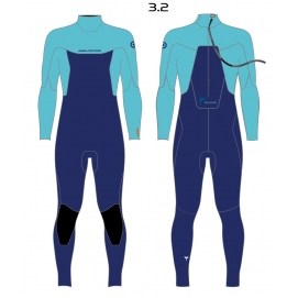 Neopren wetsuit DL FL 2022 Dolphin Youth 3/2 BZ C1 navy-8
