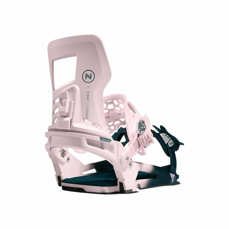 Wiązania Snowboardowe Nidecker Kaon-W Lilac/Green - L