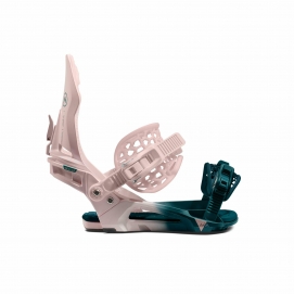 Wiązania Snowboardowe Nidecker Kaon-W Lilac/Green - L