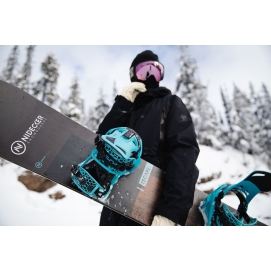 Wiązania snowboardowe unisex Nidecker 2025 Supermatic EscapeCyan