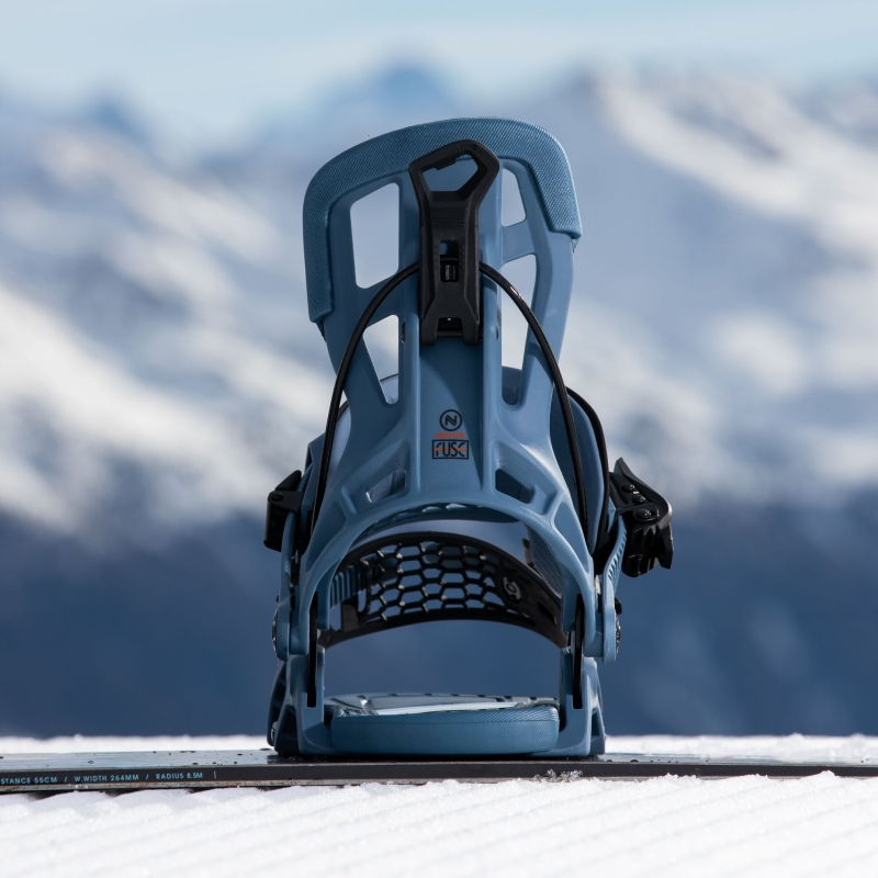 Wiązania snowboardowe unisex Nidecker 2025 Flow Fuse Hybrid SlateBlue XL