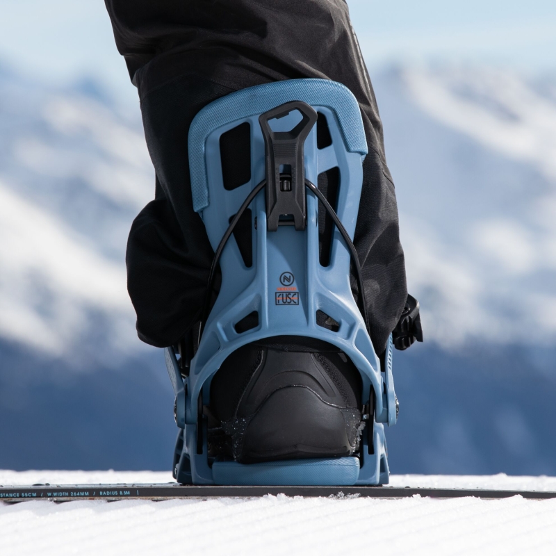 Wiązania snowboardowe unisex Nidecker 2025 Flow Fuse Hybrid SlateBlue XL