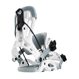 Wiązania snowboardowe unisex Nidecker 2025 Flow Fuse Hybrid White XL