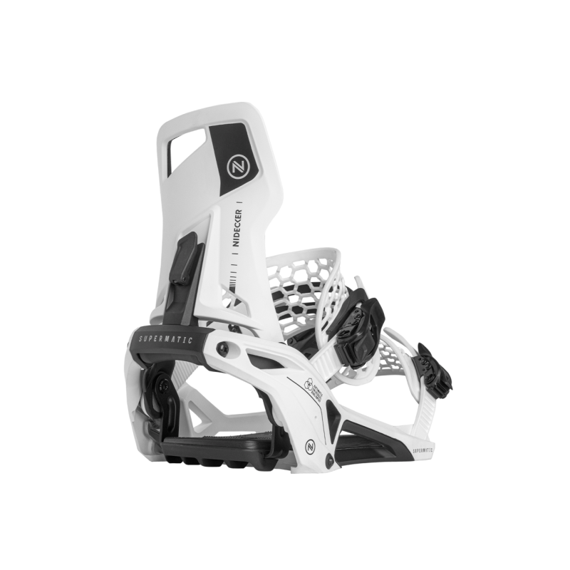 Wiązania snowboardowe unisex Nidecker 2025 Supermatic White XL