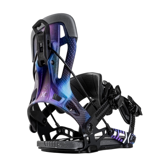 Wiązania snowboardowe unisex Nidecker 2025 Flow Nx2 SpaceBlack M Wiązania snowboardowe unisex Nidecker 2025 Flow Nx2 SpaceBlack M