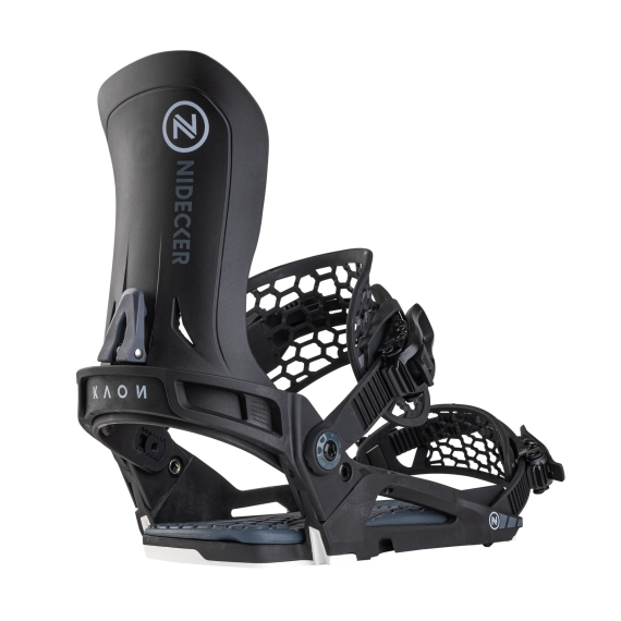 Wiązania snowboardowe unisex Nidecker 2025 Kaon Black M Wiązania snowboardowe unisex Nidecker 2025 Kaon Black M
