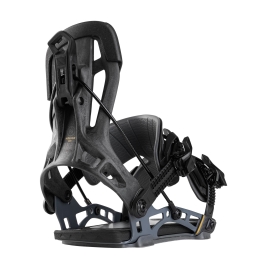 Wiązania snowboardowe unisex Nidecker 2025 Flow Nx2-Carbon Black L