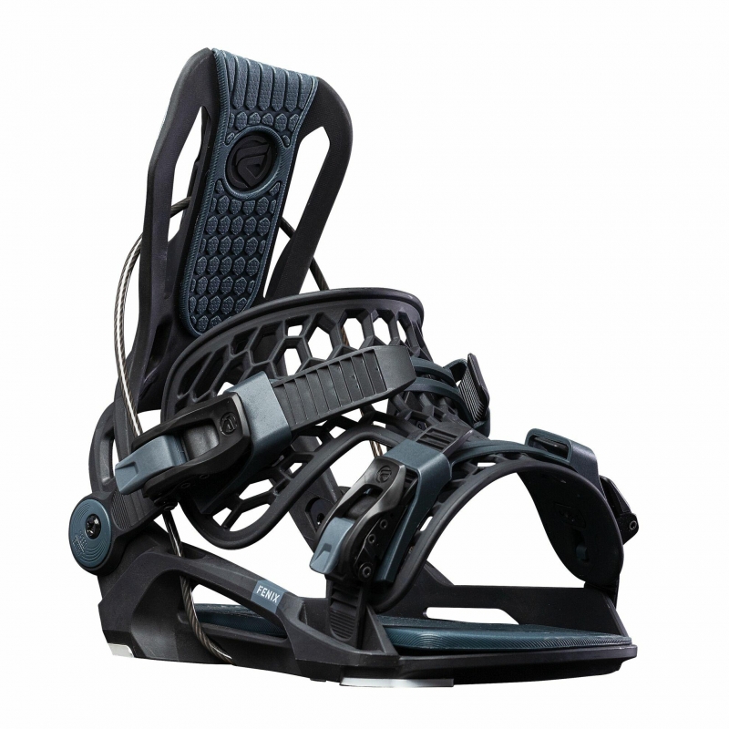 Wiązania Snowboardowe Flow 2022 - Fenix Black - XL