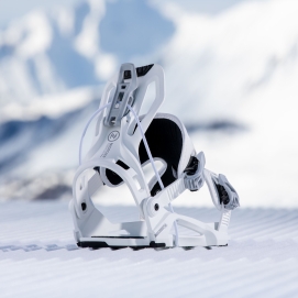 Wiązania snowboardowe unisex Nidecker 2025 Flow Nexus White XL