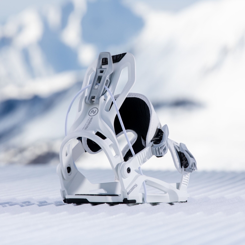 Wiązania snowboardowe unisex Nidecker 2025 Flow Nexus White XL