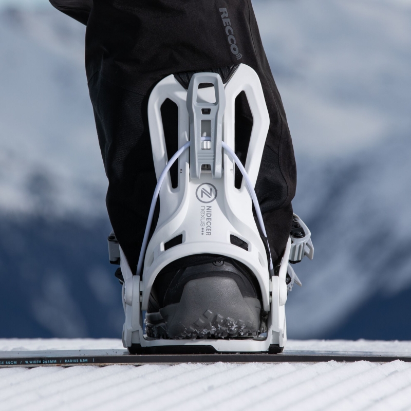 Wiązania snowboardowe unisex Nidecker 2025 Flow Nexus White L