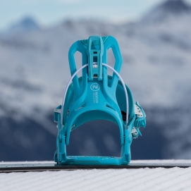 Wiązania snowboardowe unisex Nidecker 2025 Flow Nexus Aqua L