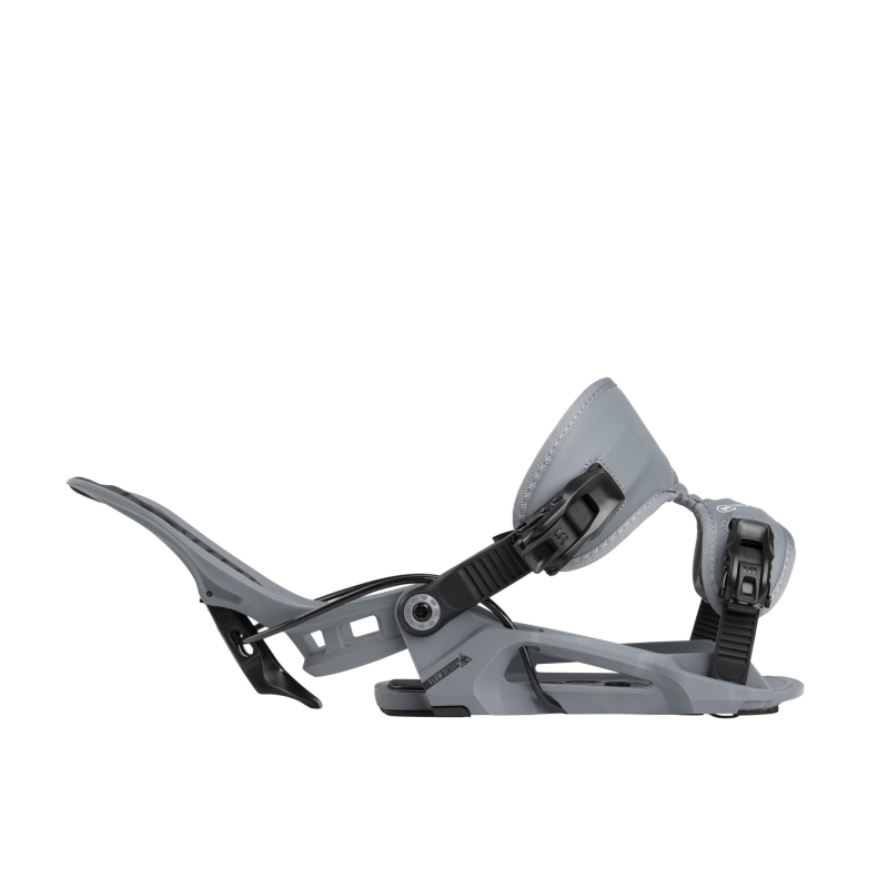 Wiązania snowboardowe unisex Nidecker 2025 Flow Nexus SteelGray S