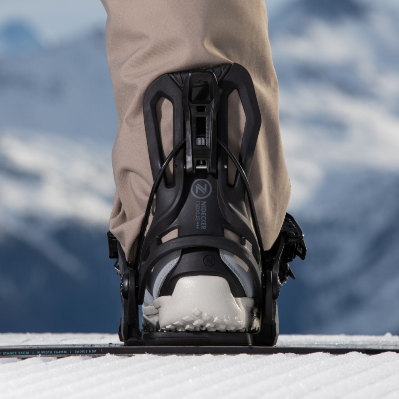 Wiązania snowboardowe unisex Nidecker 2025 Flow Nexus Black S