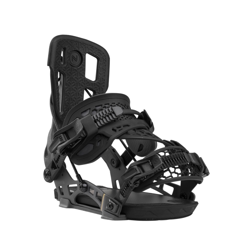 Wiązania snowboardowe unisex Nidecker 2025 Flow Nx2-Carbon Hybrid Black XL