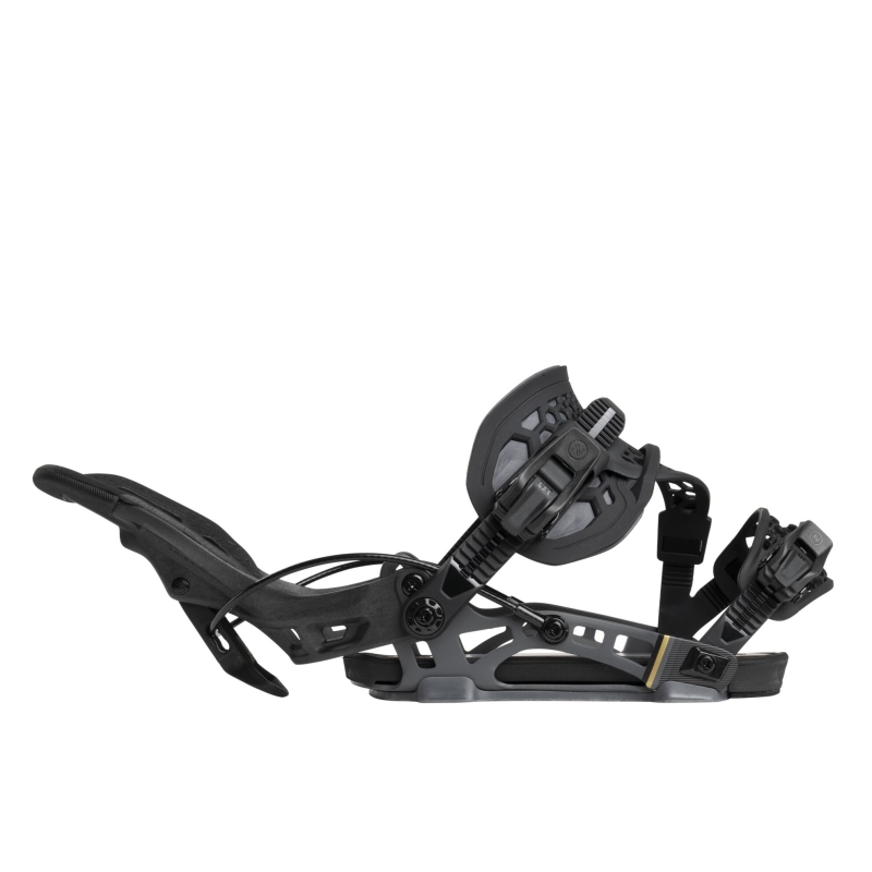 Wiązania snowboardowe unisex Nidecker 2025 Flow Nx2-Carbon Hybrid Black XL