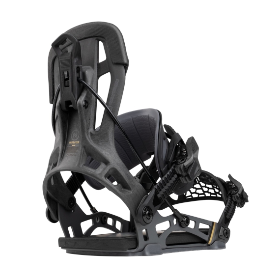 Wiązania snowboardowe unisex Nidecker 2025 Flow Nx2-Carbon Hybrid Black L Wiązania snowboardowe unisex Nidecker 2025 Flow Nx2-Carbon Hybrid Black L
