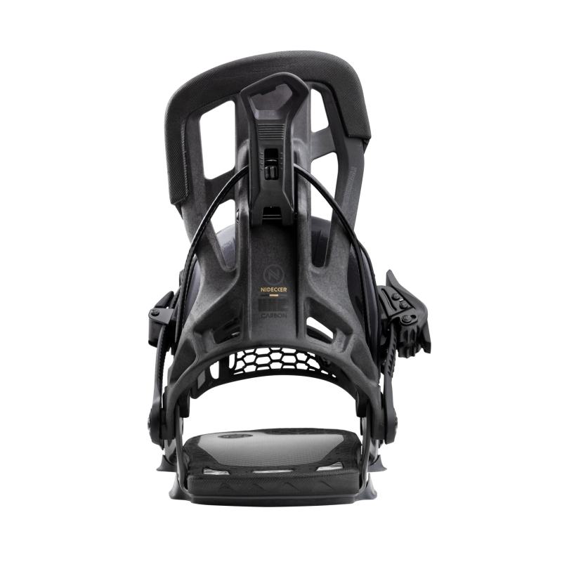 Wiązania snowboardowe unisex Nidecker 2025 Flow Nx2-Carbon Hybrid Black L