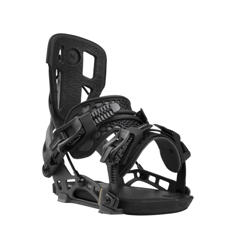 Wiązania snowboardowe unisex Nidecker 2025 Flow Nx2-Carbon Black XL