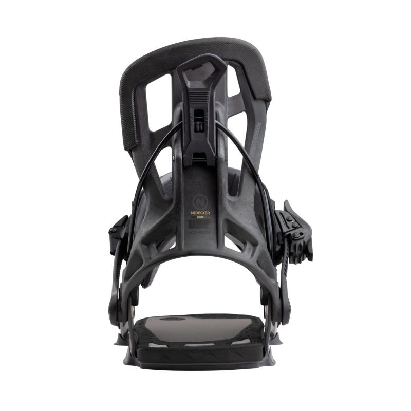 Wiązania snowboardowe unisex Nidecker 2025 Flow Nx2-Carbon Black XL