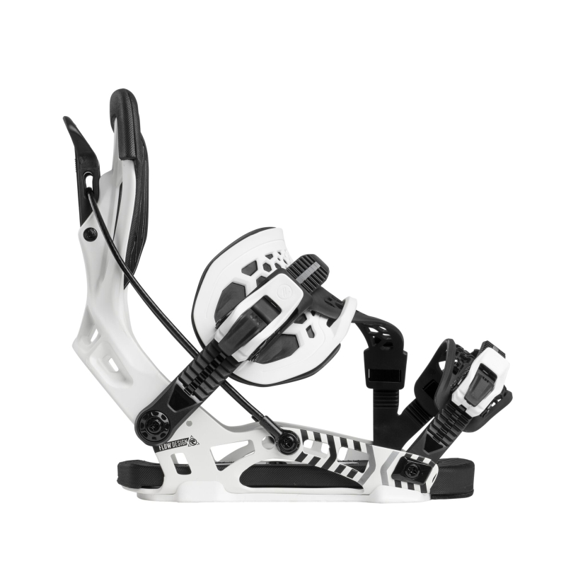 Wiązania snowboardowe unisex Nidecker 2025 Flow Nx2 Hybrid White M