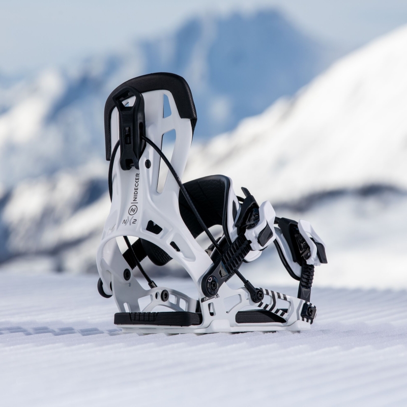 Wiązania snowboardowe unisex Nidecker 2025 Flow Nx2 Hybrid White M