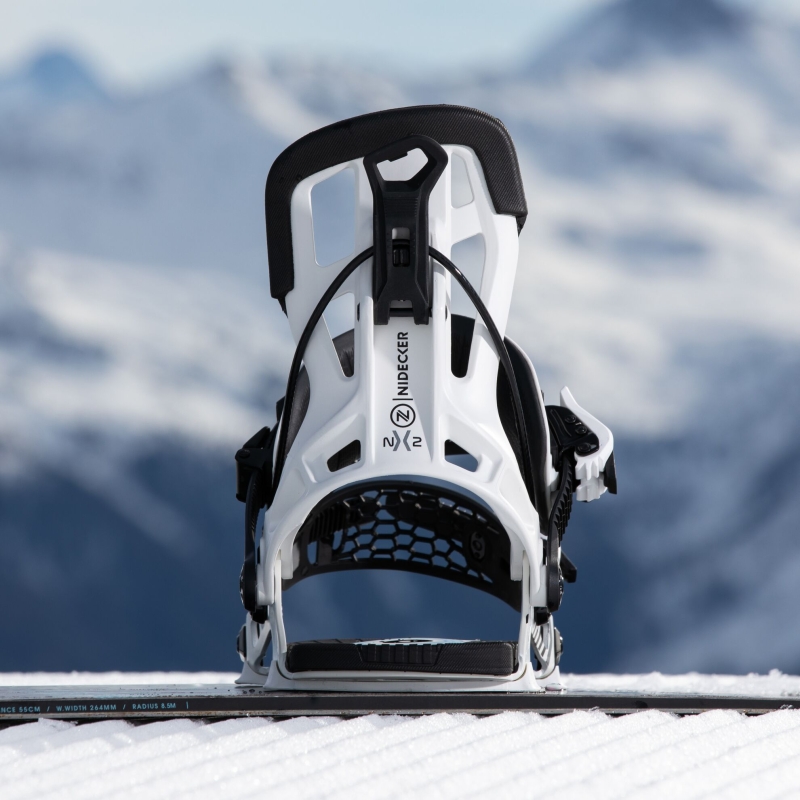 Wiązania snowboardowe unisex Nidecker 2025 Flow Nx2 Hybrid White M