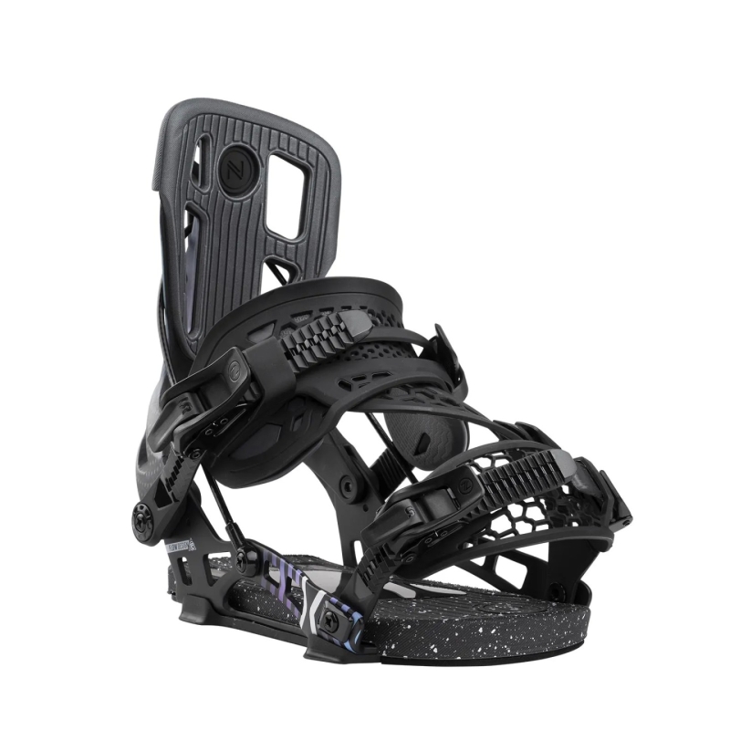 Wiązania snowboardowe unisex Nidecker 2025 Flow Nx2 Hybrid SpaceBlack XL