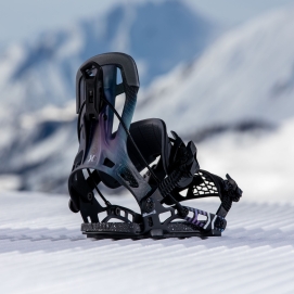 Wiązania snowboardowe unisex Nidecker 2025 Flow Nx2 Hybrid SpaceBlack L