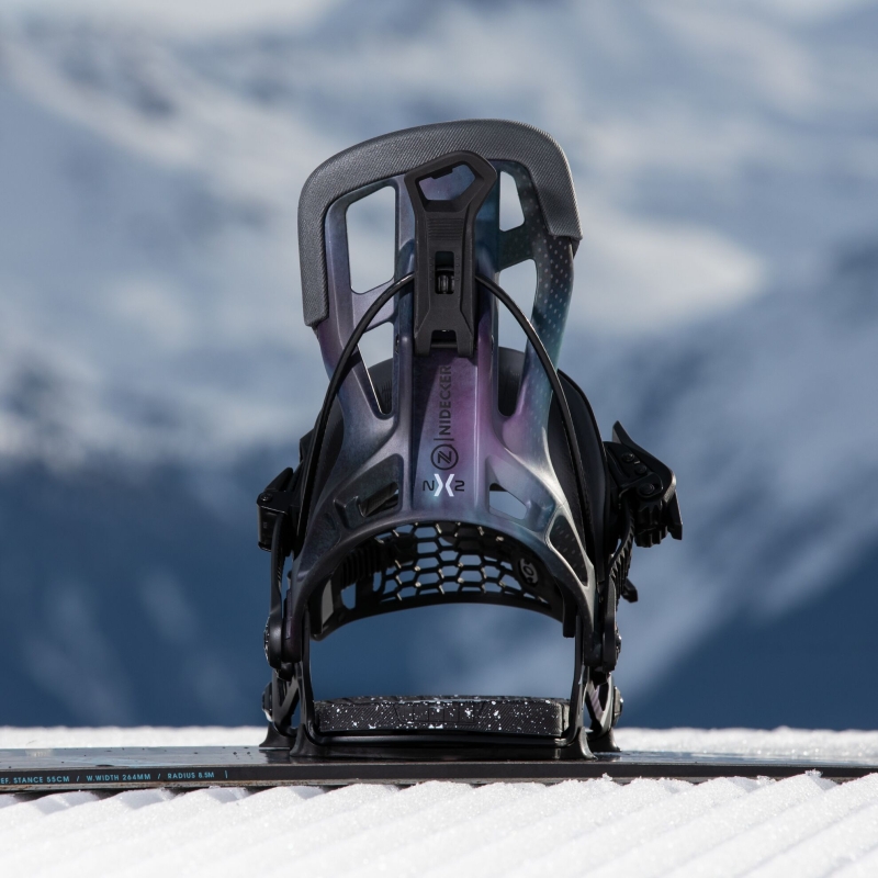 Wiązania snowboardowe unisex Nidecker 2025 Flow Nx2 Hybrid SpaceBlack L