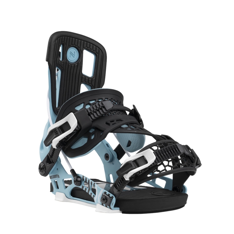 Wiązania snowboardowe unisex Nidecker 2025 Flow Nx2 Hybrid Cyan XL