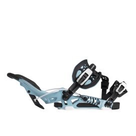 Wiązania snowboardowe unisex Nidecker 2025 Flow Nx2 Hybrid Cyan L